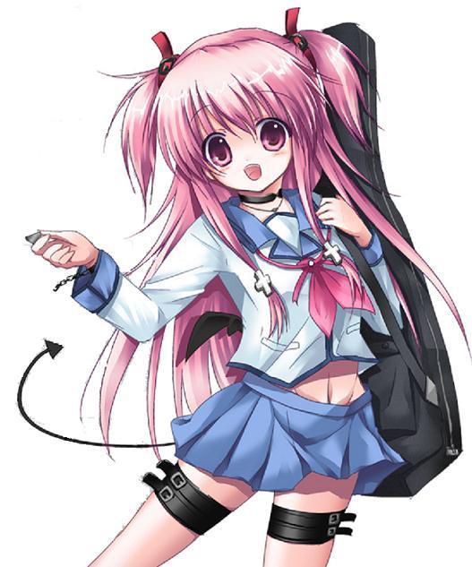 YUI-Chan (AngelBeats!) The erotic pictures | Rainbow | 17