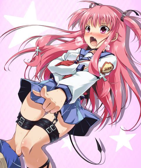 YUI-Chan (AngelBeats!) The erotic pictures | Rainbow | 35