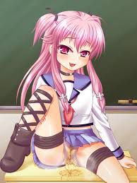 YUI-Chan (AngelBeats!) The erotic pictures | Rainbow | 49