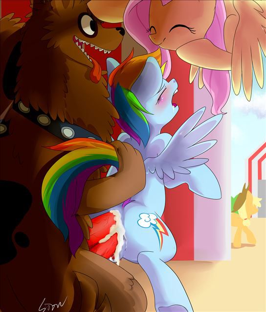[Kemoner delight! ] My little pony and friends magic-of erotic pictures 21 # Rainbow dash # personification 2