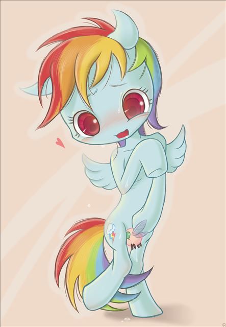 [Kemoner delight! ] My little pony and friends magic-of erotic pictures 21 # Rainbow dash # personification 3