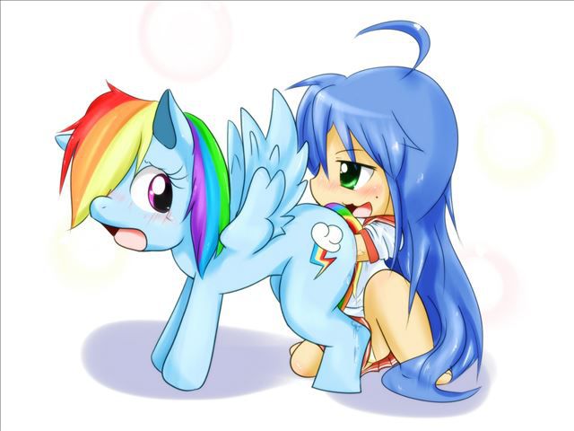 [Kemoner delight! ] My little pony and friends magic-of erotic pictures 21 # Rainbow dash # personification 7