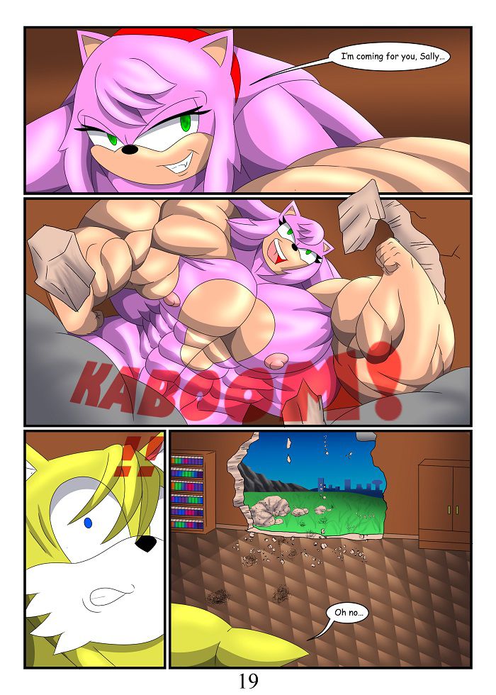 [outlawG] Muscle Mobius Ch. 1-2 (Sonic The Hedgehog) [Ongoing] 20