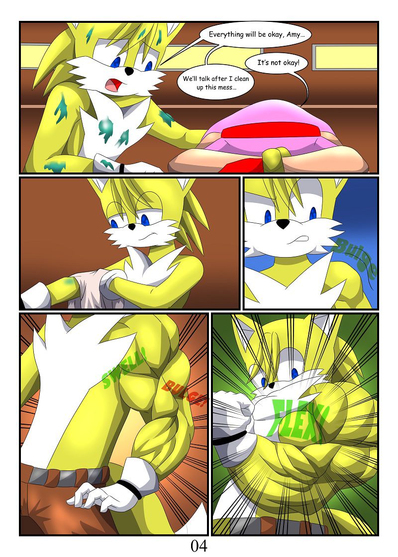 [outlawG] Muscle Mobius Ch. 1-2 (Sonic The Hedgehog) [Ongoing] 5