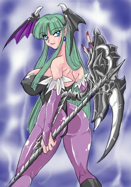 Naughty succubus morrigan vampire series of erotic pictures and 34 9