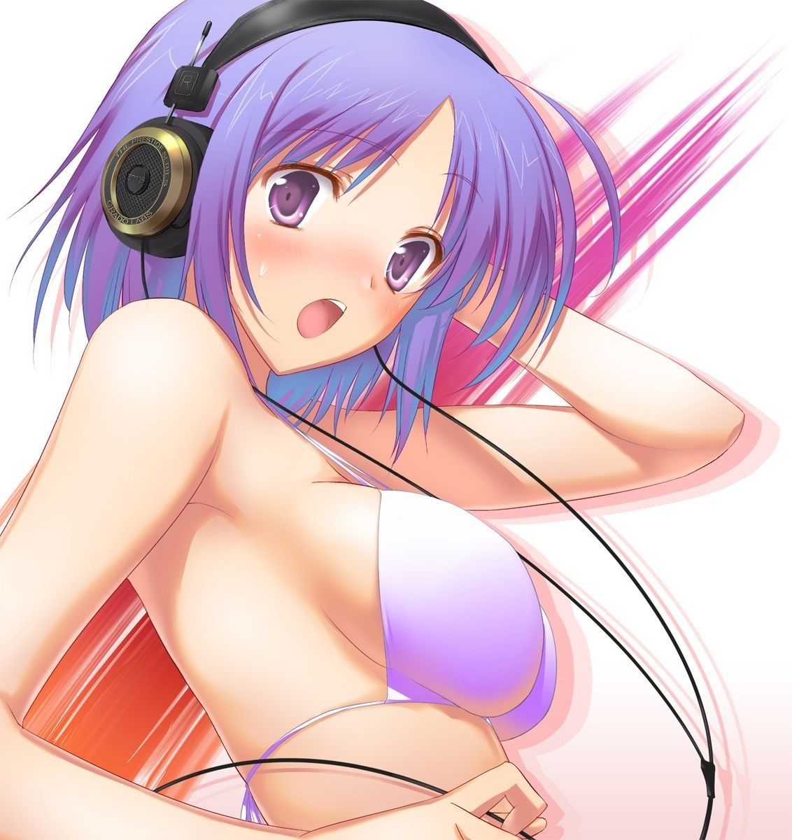 Waited for the erotic image of headphones and earphones! 10