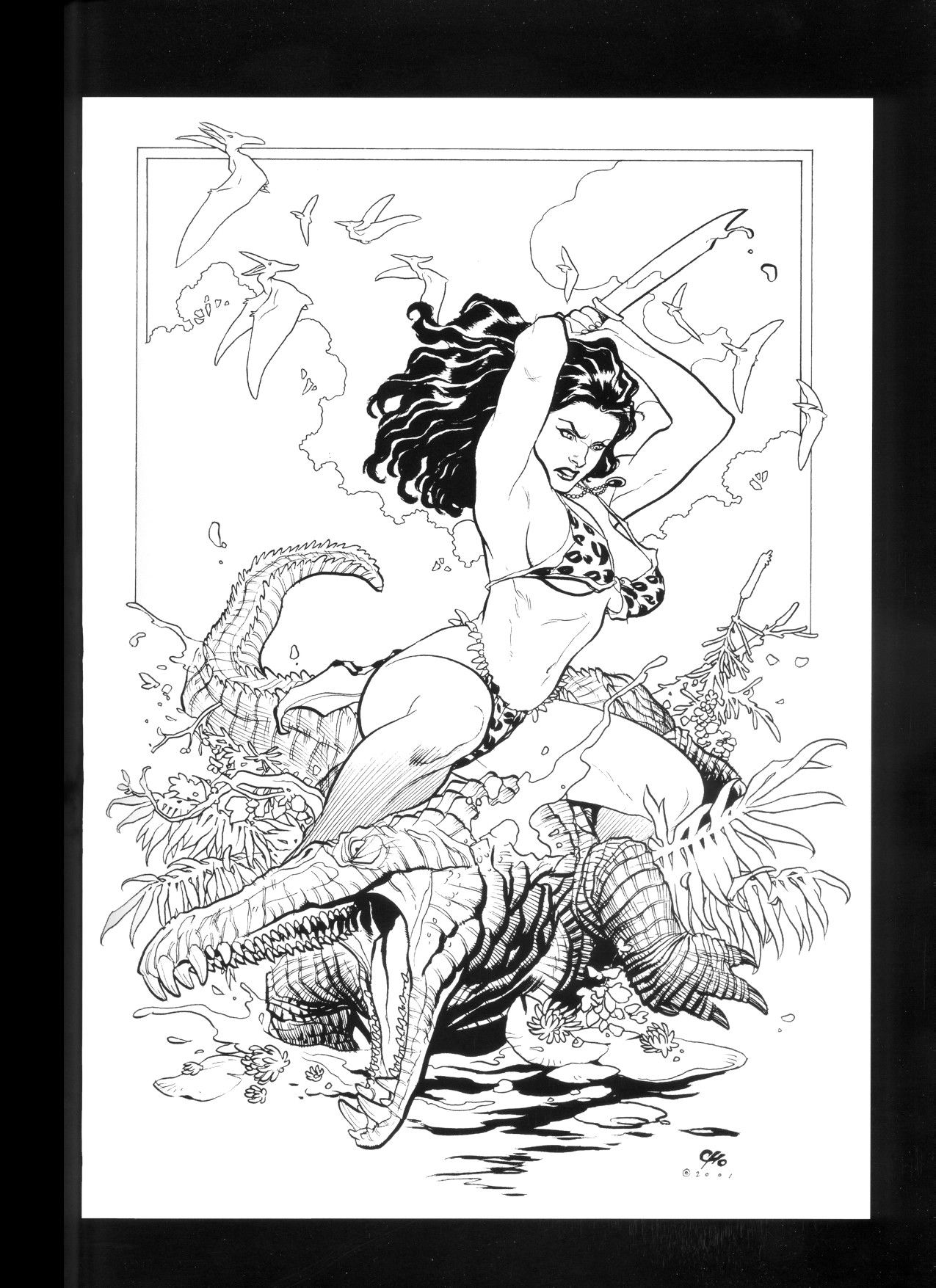[Frank Cho] Women - Selected Drawings and Illustrations 54