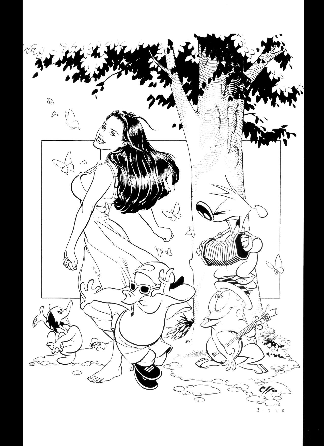 [Frank Cho] Women - Selected Drawings and Illustrations 76