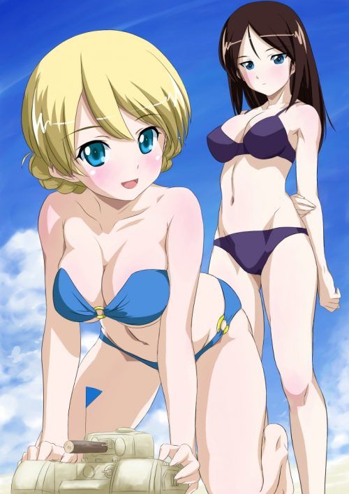 Erotic pictures of the girls & Panzer 18