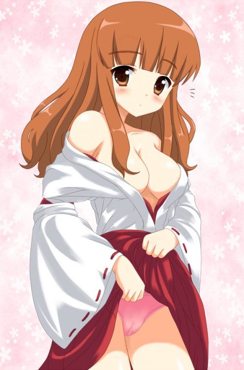 [Girls_und_panzer] Why put cute moo, Saori erotic images! 15