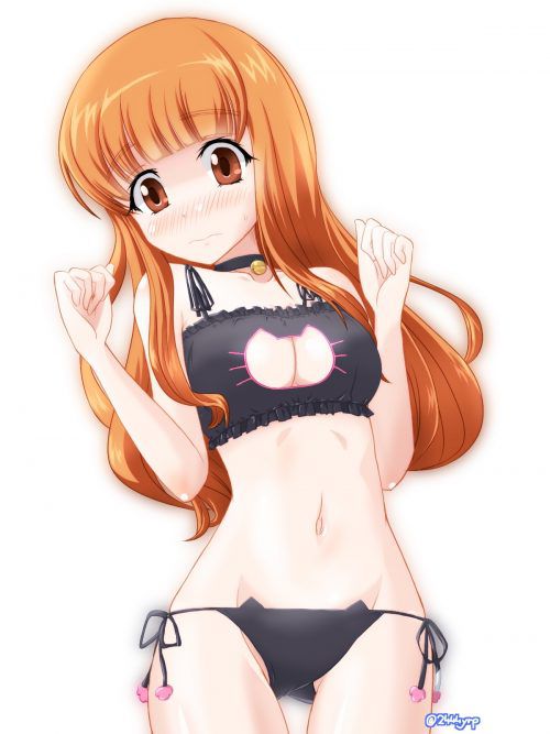 [Girls_und_panzer] Why put cute moo, Saori erotic images! 17