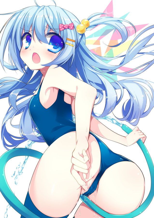 Sukumizu lewd and obscene images of water I got! 11