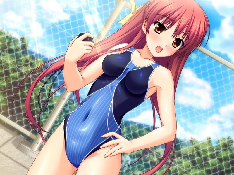 Sukumizu lewd and obscene images of water I got! 17