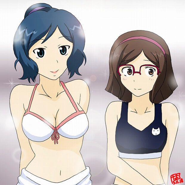 "Gundam build fighters' Iori and リン子 any erotic or swimsuit image 1 article 11