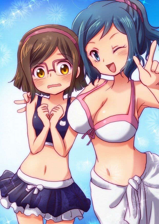 "Gundam build fighters' Iori and リン子 any erotic or swimsuit image 1 article 6