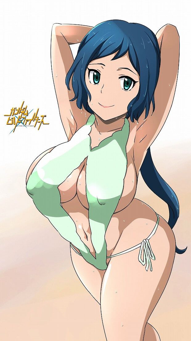 "Gundam build fighters' Iori and リン子 any erotic or swimsuit image 1 article 9