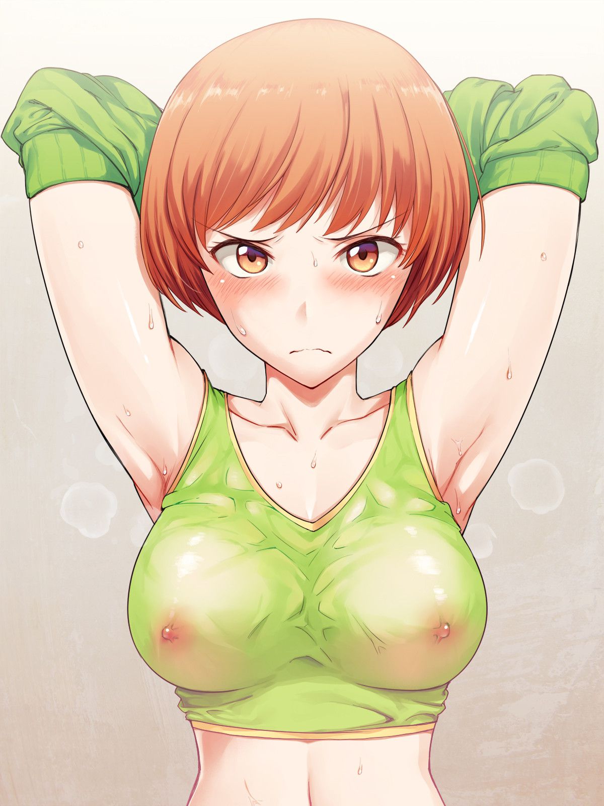 [Persona] Chie erotic pictures affixed to a random thread 11