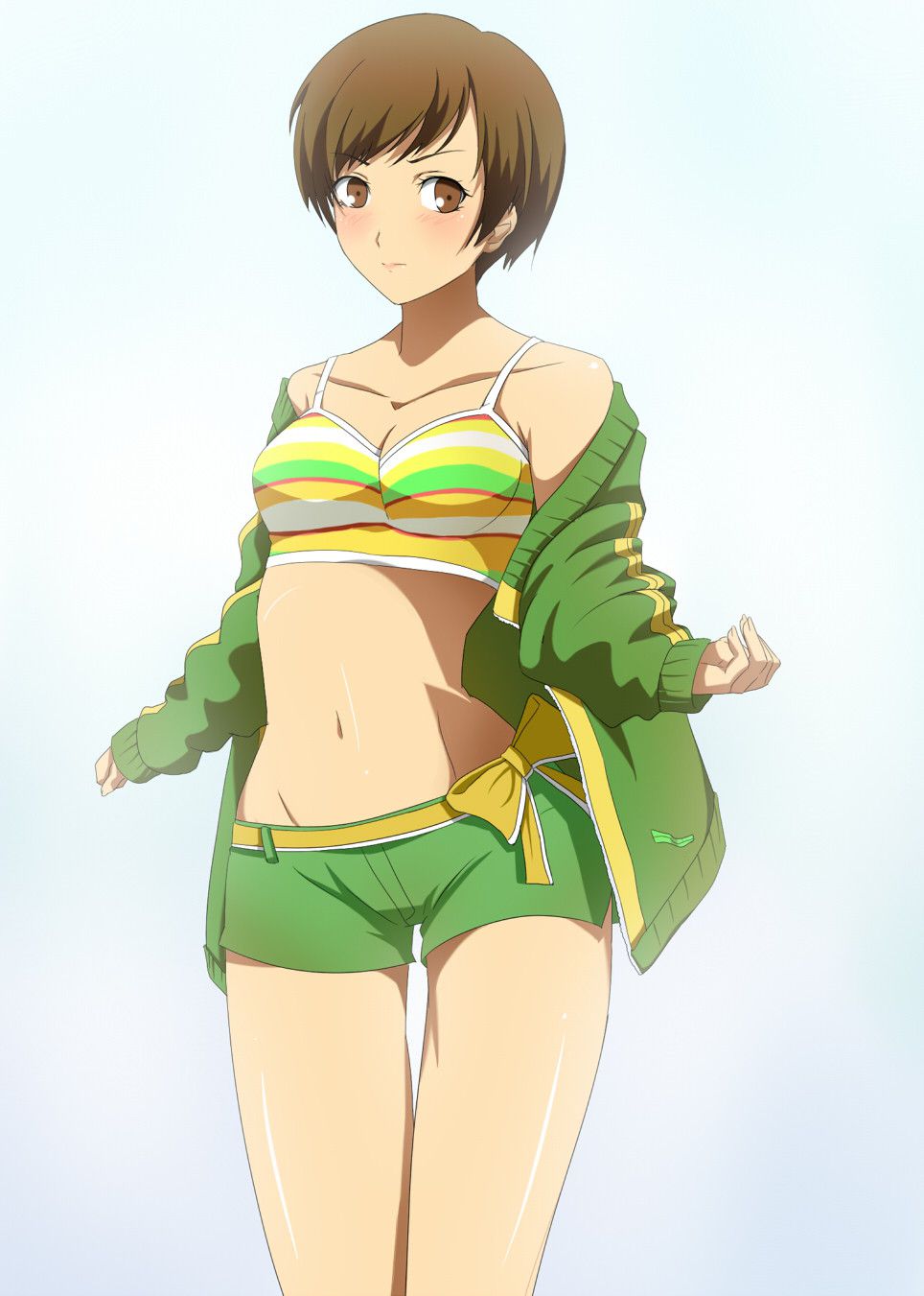 [Persona] Chie erotic pictures affixed to a random thread 19