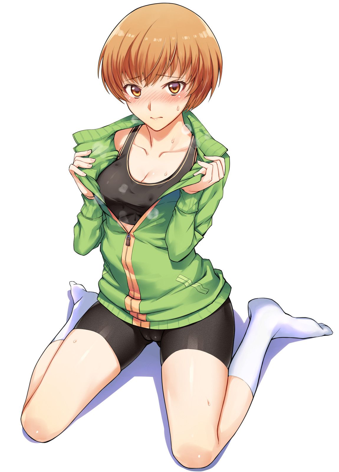 [Persona] Chie erotic pictures affixed to a random thread 28