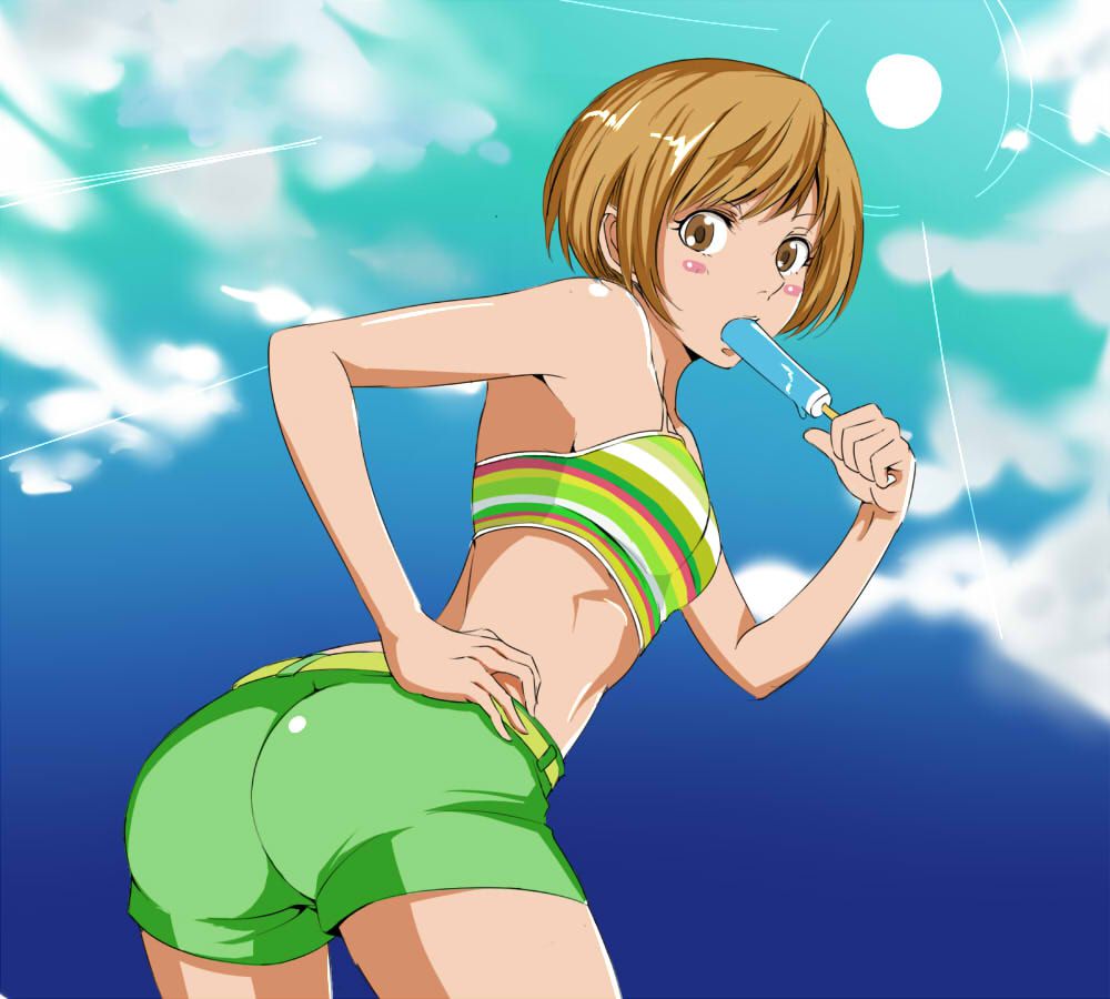 [Persona] Chie erotic pictures affixed to a random thread 4