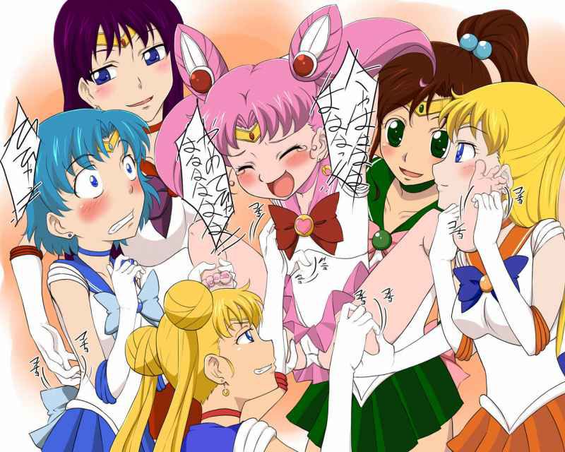I got nasty and obscene pictures of pretty soldier sailor moon! 12