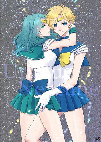 [Rainbow erotic images: Yuri charismatic! Sea King Yuri illustrations www 40 much Tenou and Michiru | Part1 2