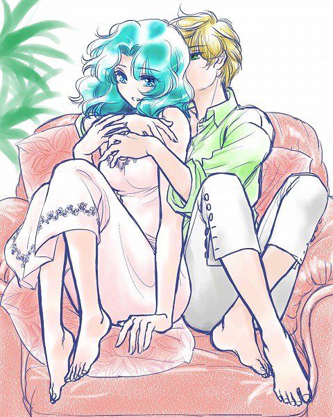 [Rainbow erotic images: Yuri charismatic! Sea King Yuri illustrations www 40 much Tenou and Michiru | Part1 24