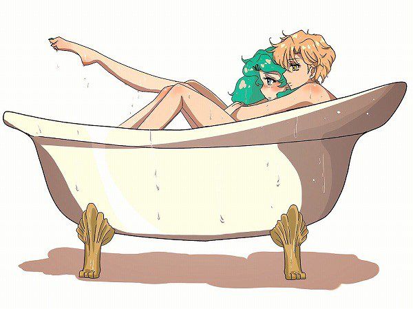 [Rainbow erotic images: Yuri charismatic! Sea King Yuri illustrations www 40 much Tenou and Michiru | Part1 30