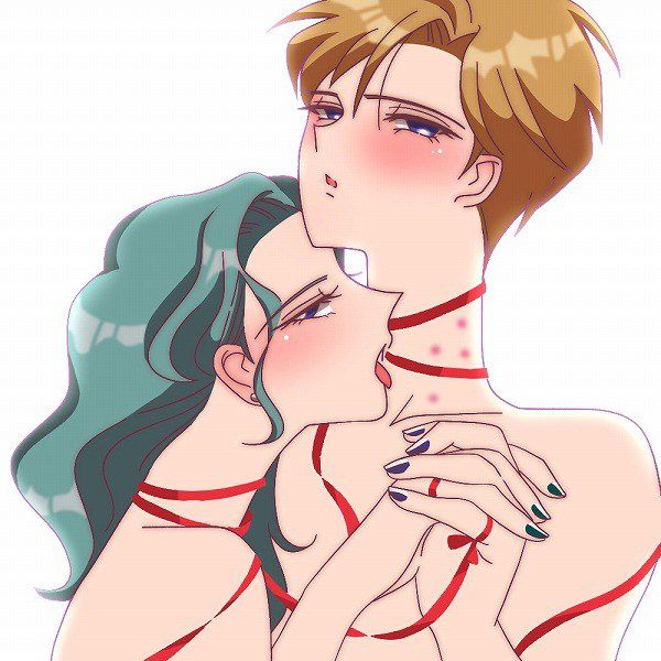 [Rainbow erotic images: Yuri charismatic! Sea King Yuri illustrations www 40 much Tenou and Michiru | Part1 38