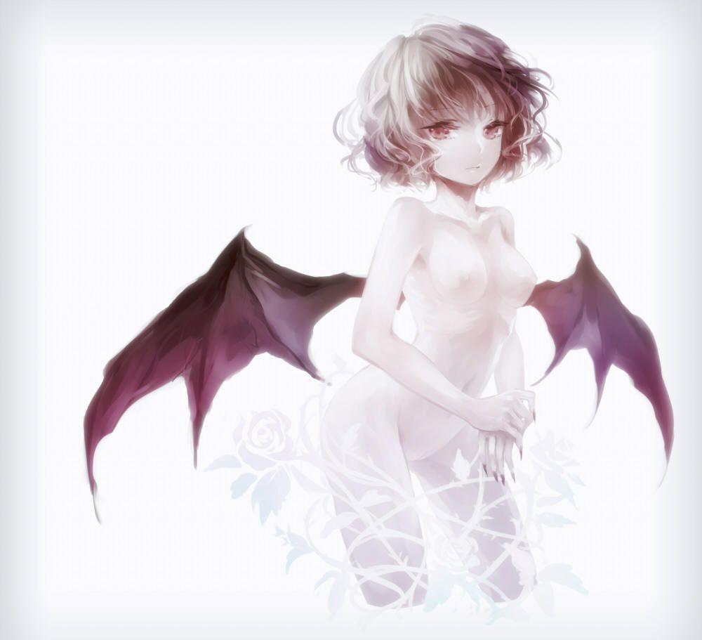 Nude remilia Scarlet Lady's treasured collection. Modest small breasts immediately. breasts and getting breasts accomplished w touhou Project second erotic images 15