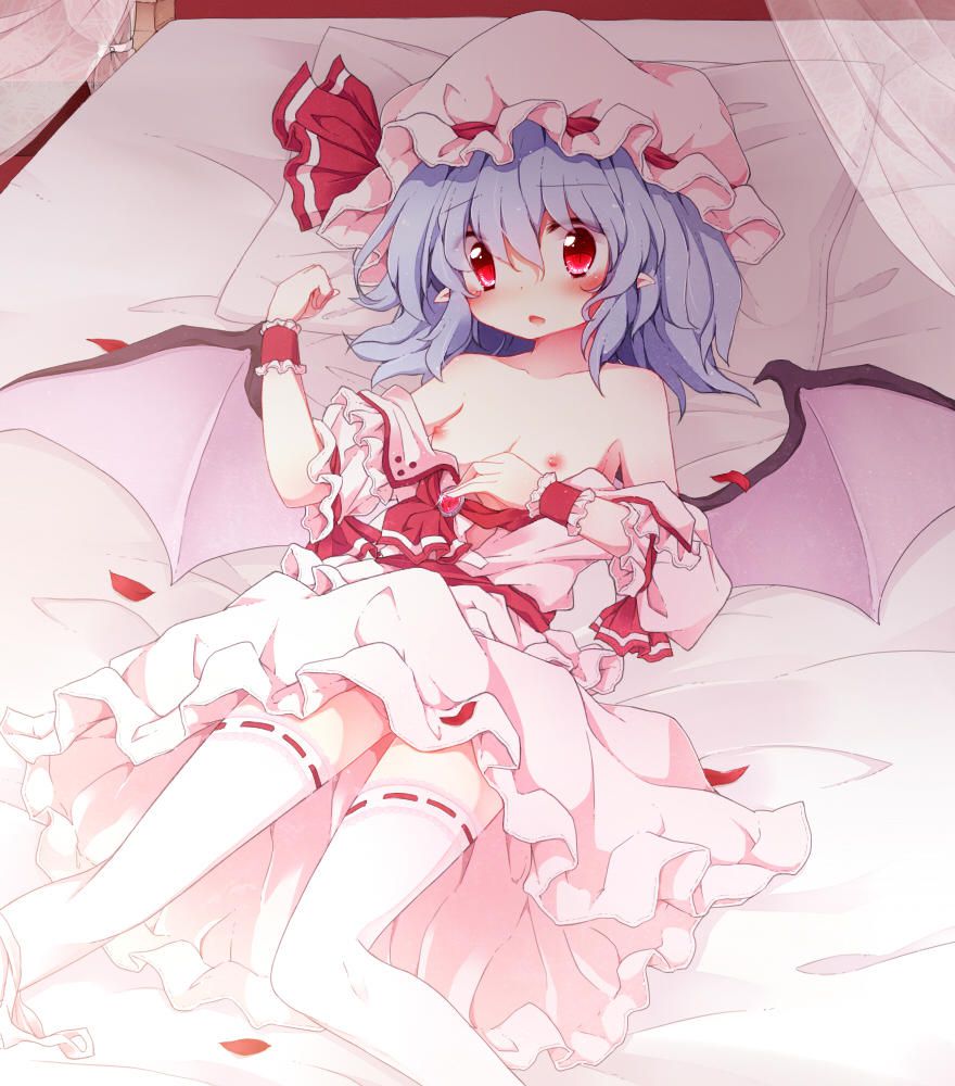 Nude remilia Scarlet Lady's treasured collection. Modest small breasts immediately. breasts and getting breasts accomplished w touhou Project second erotic images 31