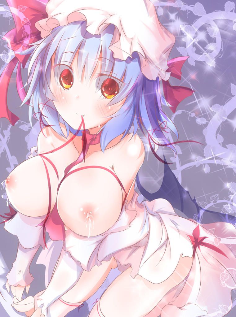 Nude remilia Scarlet Lady's treasured collection. Modest small breasts immediately. breasts and getting breasts accomplished w touhou Project second erotic images 49