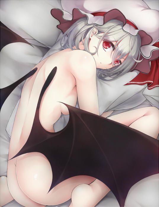 Nude remilia Scarlet Lady's treasured collection. Modest small breasts immediately. breasts and getting breasts accomplished w touhou Project second erotic images 55