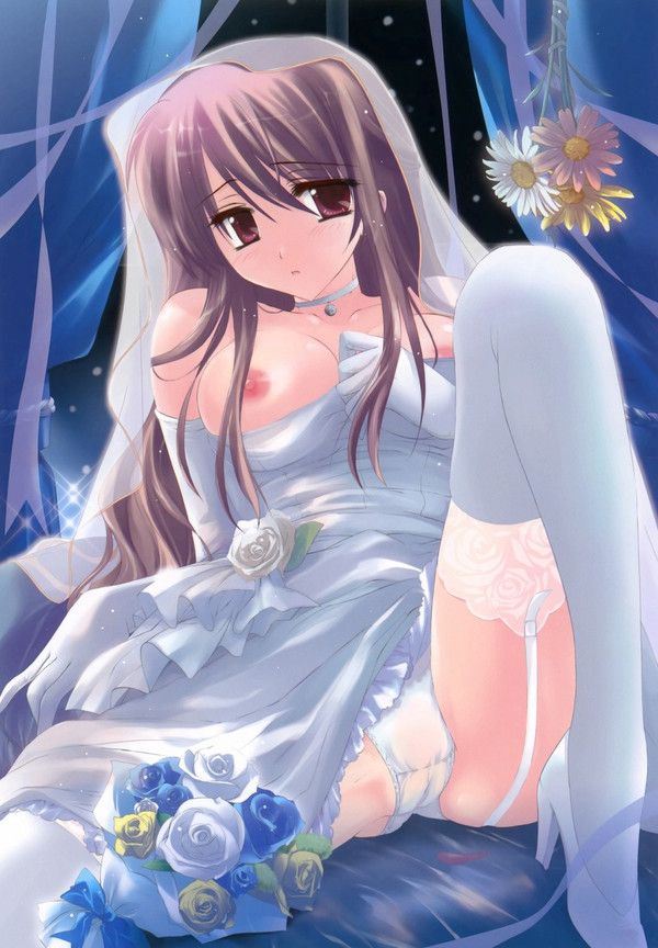 [Second Erotica: girls want to etch in the wedding dress up 35