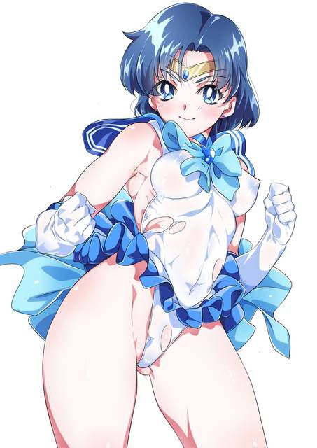 Neat sailor mercury was aggressively non-nasty, filthy strip that Ami Mizuno (secondary erotic images) 2
