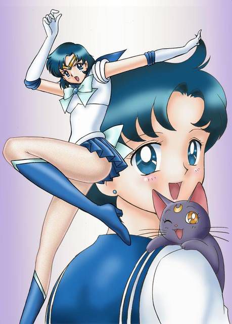 Neat sailor mercury was aggressively non-nasty, filthy strip that Ami Mizuno (secondary erotic images) 28