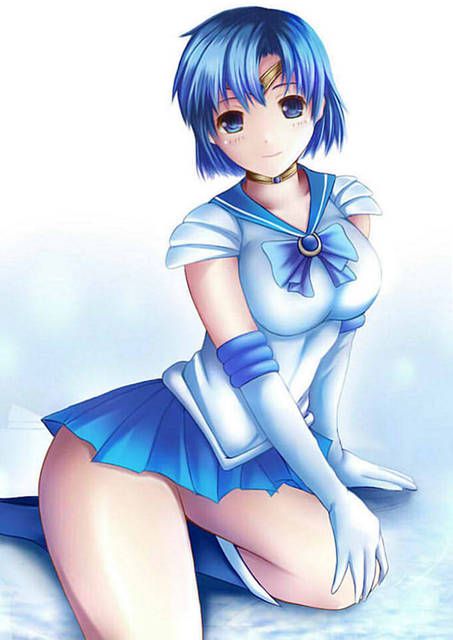 Neat sailor mercury was aggressively non-nasty, filthy strip that Ami Mizuno (secondary erotic images) 4