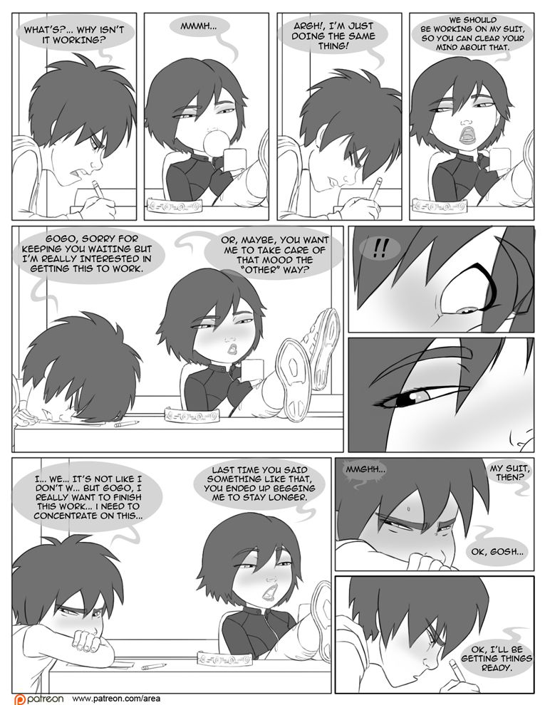 [Area] Big Hero 6 commission comic (Ongoing) 3