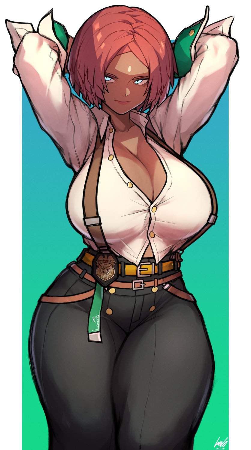 【Erotic Image】Geovana's character image that you want to use as a reference for Guilty Gear's erotic cosplay 9