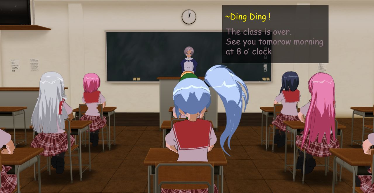 (3DCG) New School Club 3