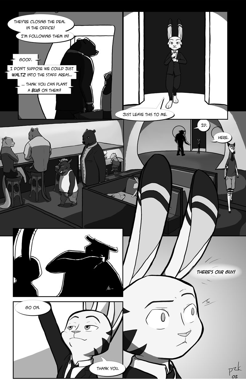 Suitopia - Jack Savage Fan Comic (Zootopia) [in progress] 3