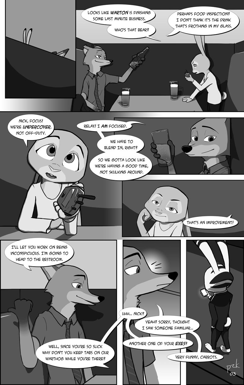 Suitopia - Jack Savage Fan Comic (Zootopia) [in progress] 4