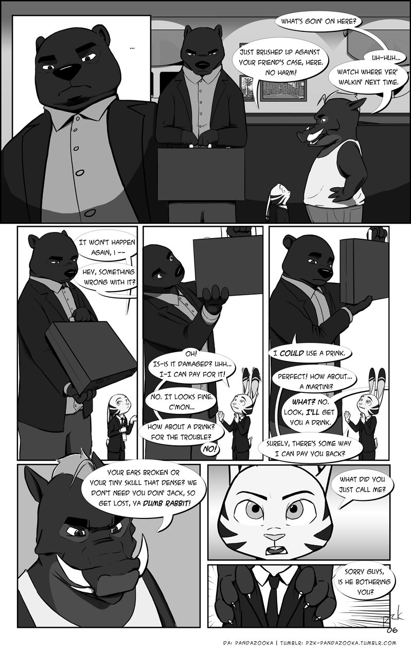 Suitopia - Jack Savage Fan Comic (Zootopia) [in progress] 7