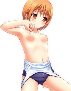 Cute swimsuit two-dimensional images. 11