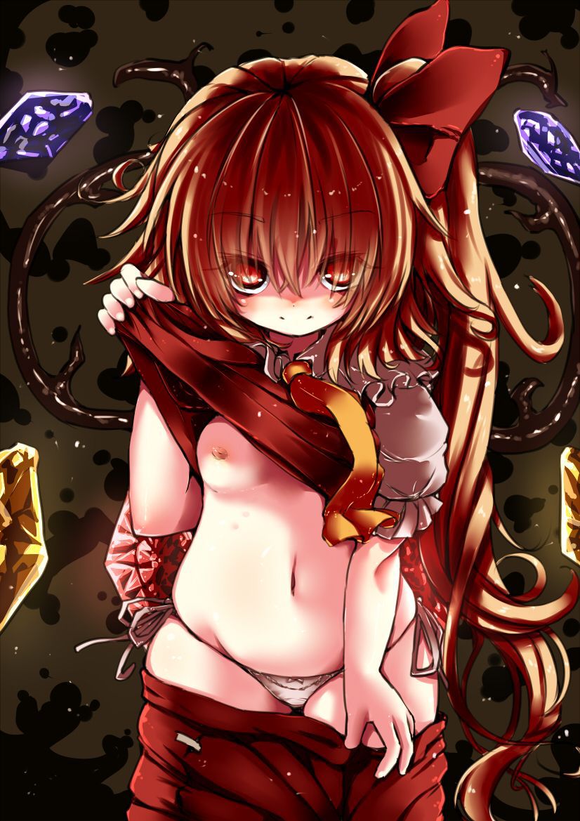 [Secondary erotic] [East] shyness with metrosexual panties Flandre Scarlet-Chan Cute Girly pictures www1 9