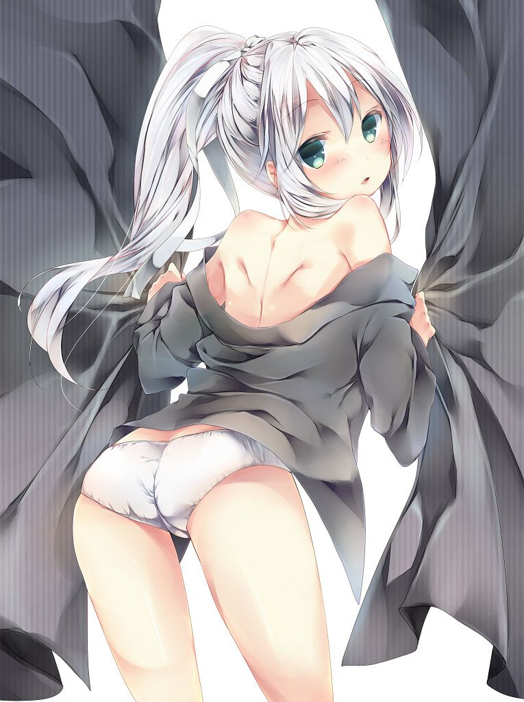 Fall in love with 2D end up level of silver and white-haired beauty little girl erotic image 48 2