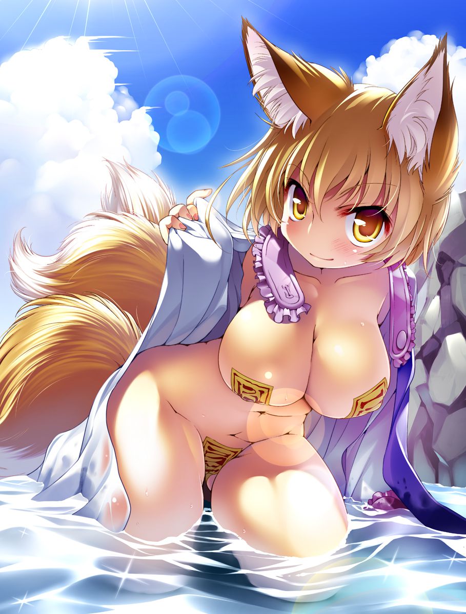 [Touhou Project: Yakumo ran erotic pictures affixed to a random thread 22