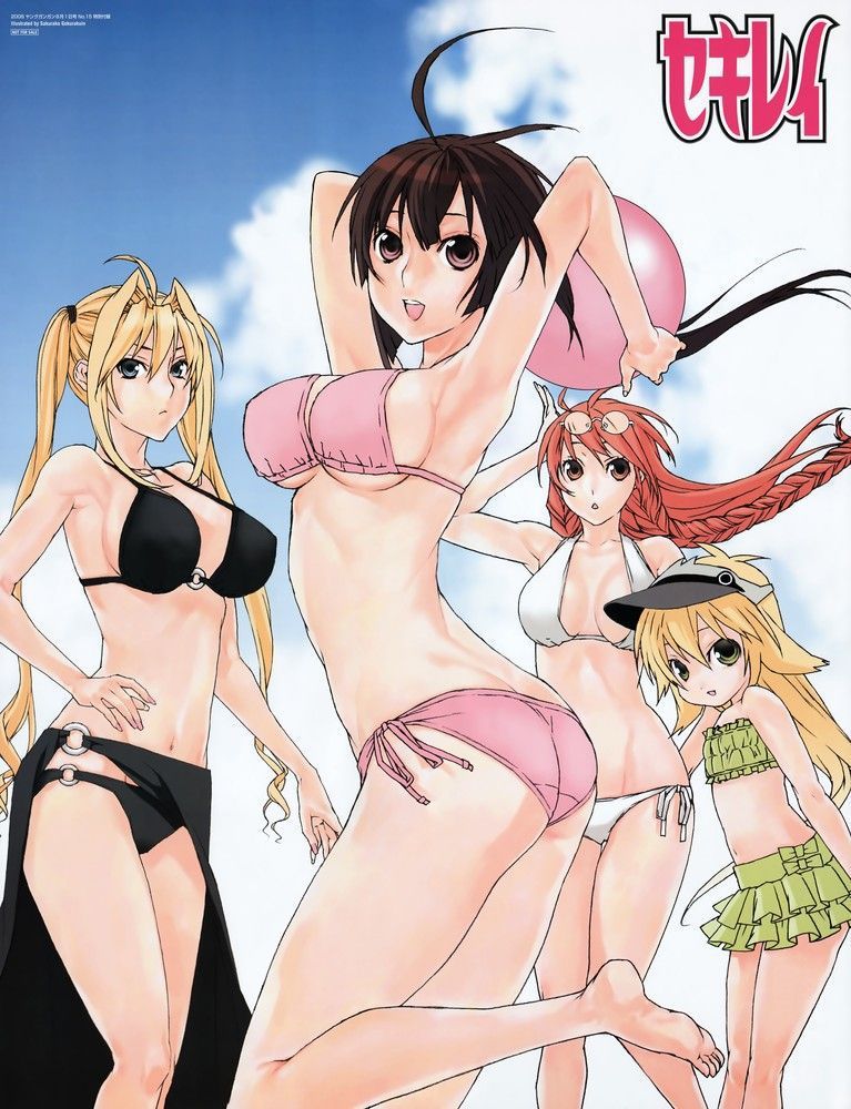 [24 pieces] Sekirei tsukiumi erotic pictures! 21