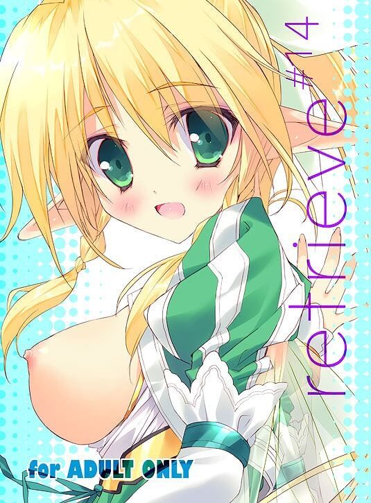 "SAO" blonde ponite busty breasts leafa paizuri paranoia support pie facial Bukkake-only image ww 16