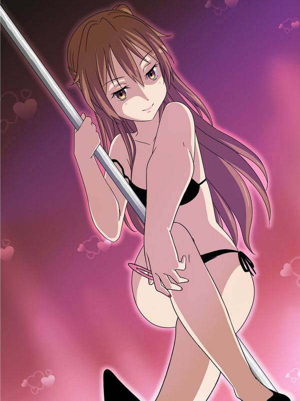 [Secondary erotic] girl's obscene appearance by pole dancing pictures 15